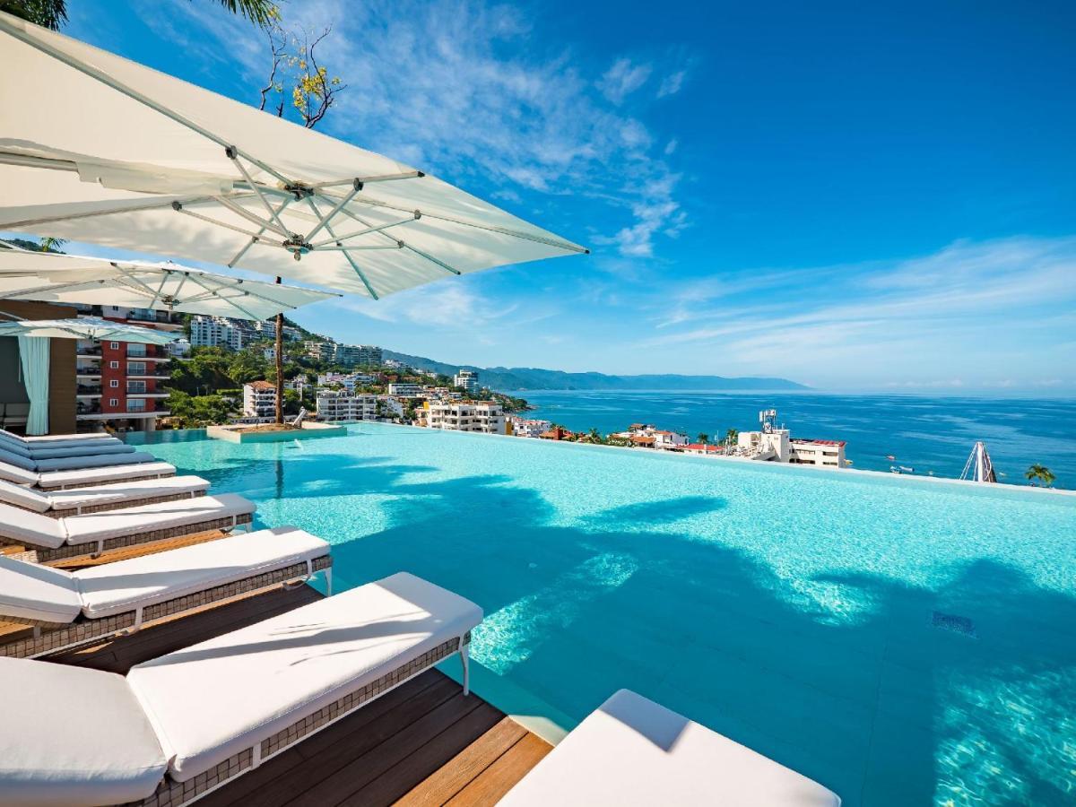 Pier 57 - 510 Luxury Rooftop 2 Bedroom Condo In Romantic Zone Puerto Vallarta Exteriör bild